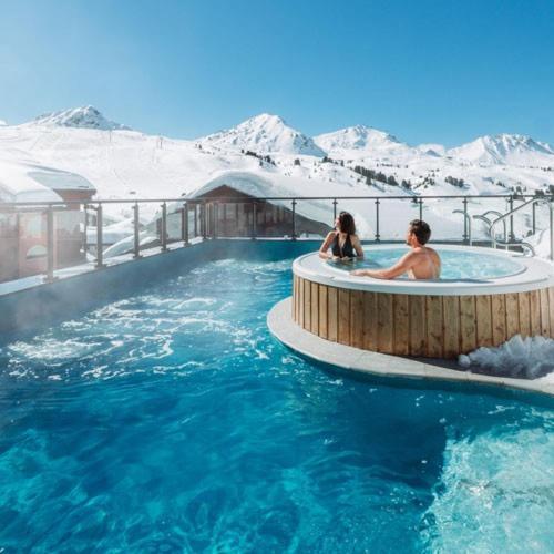 Apartament Duplex 6P A Belle-Plagne La Plagne Zewnętrze zdjęcie